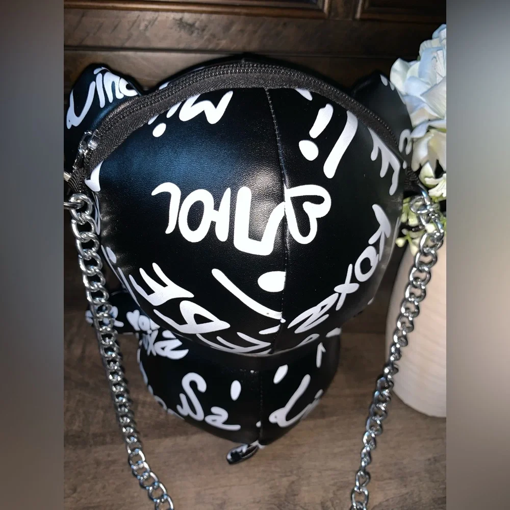 GRAFFITI TEDDY BEAR CROSSBODY - Picture 3 of 8